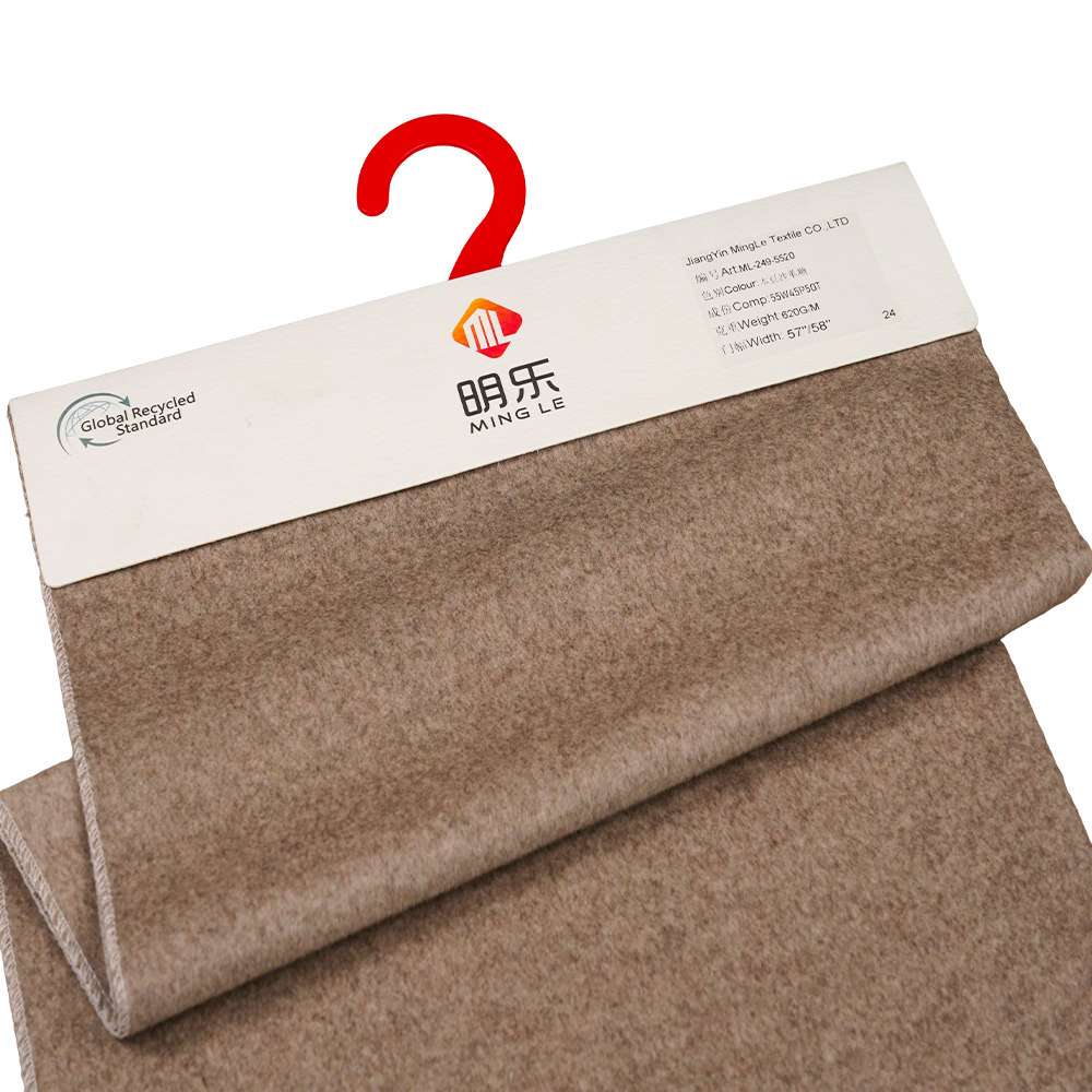 50 % Wolle, 5 % Kaschmir, 35 % Polyester, 10 % Sonstiges, Faser 750 g/m, Dunkelgrau + Mittelgrau, doppelseitige Twill-Beschichtung: Ein vollständiger technischer Leitfaden für Hersteller